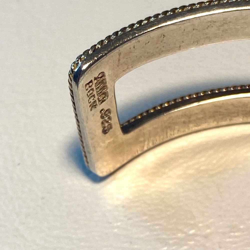 Anna Beck L bar cuff. - Picture 3 of 4